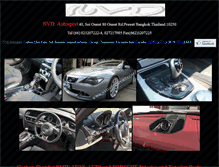 Tablet Screenshot of nvdautosport.com